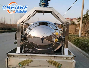 弓形可傾電加熱夾層鍋裝車發貨